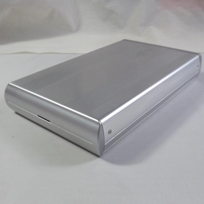 3.5 USB 2.0 to SATA HDD Exteral Enclosure Case silver